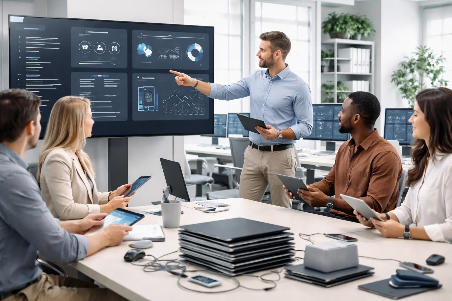 découvrez comment déployer efficacement des ipad en entreprise grâce à l'intégration complète d'abm et mdm, facilitant la gestion et la sécurité de vos appareils.