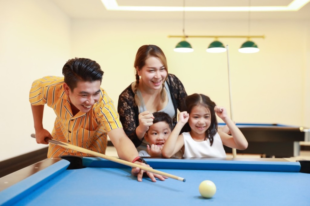 Billard en Famille