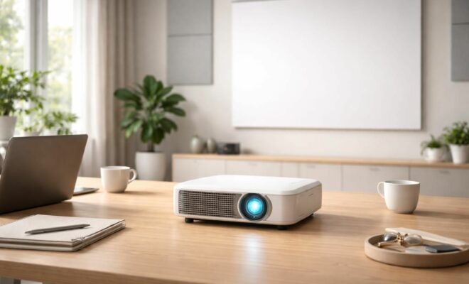 découvrez comment choisir un vidéoprojecteur silencieux pour votre bureau tout en bénéficiant d'une luminosité optimale, pour des présentations claires sans nuisances sonores.