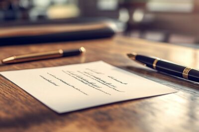 Comment rédiger une lettre de démission avec préavis efficace ?