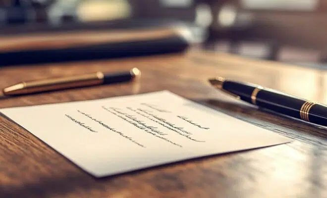 Comment rédiger une lettre de démission avec préavis efficace ?