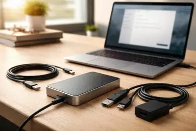découvrez comment choisir un disque dur externe sans mauvaises surprises en tenant compte des câbles, du format et du cryptage pour sécuriser vos données efficacement.
