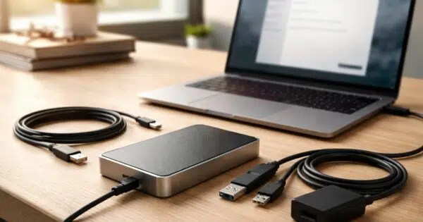 découvrez comment choisir un disque dur externe sans mauvaises surprises en tenant compte des câbles, du format et du cryptage pour sécuriser vos données efficacement.