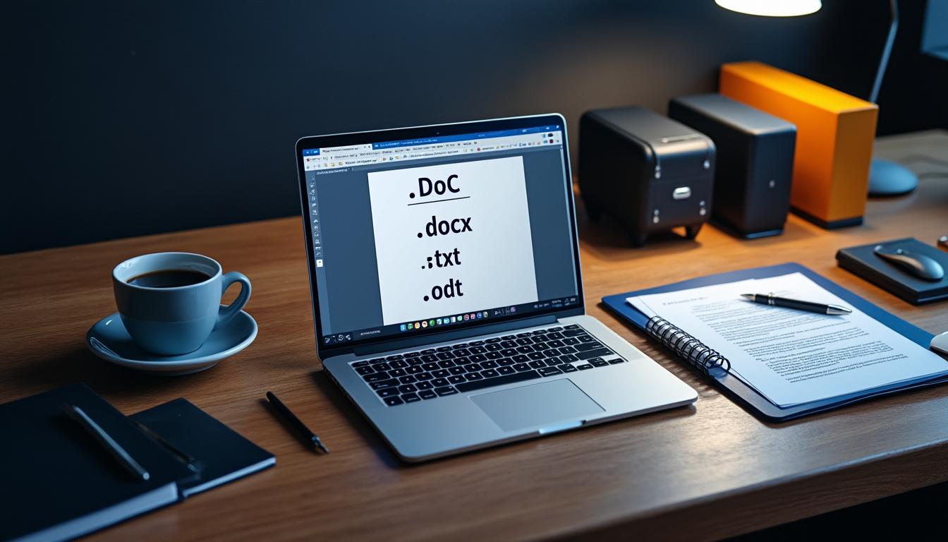 découvrez tout ce qu'il faut savoir sur les extensions de fichiers pour traitement de texte. apprenez à choisir le bon format, à optimiser vos documents et à faciliter votre travail avec des conseils pratiques et des astuces essentielles.