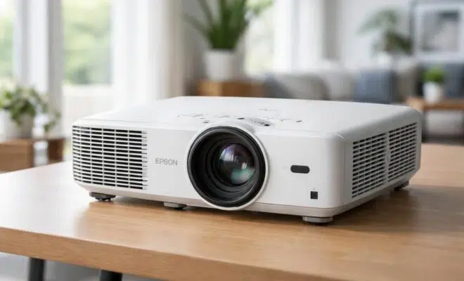 découvrez comment obtenir une image nette en plein jour grâce au vidéoprojecteur epson 4k, offrant une qualité d'image exceptionnelle même dans des conditions lumineuses.