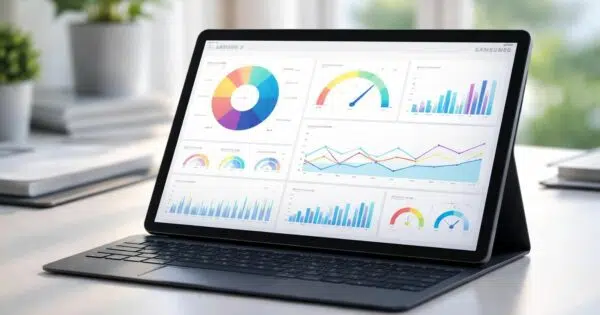 découvrez comment afficher vos dashboards kpi en continu sur une tablette samsung tout en évitant le burn-in, pour une utilisation optimale et durable.
