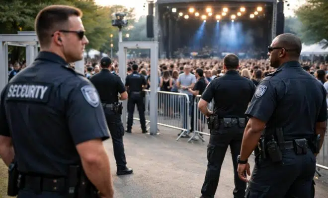 découvrez la liste des entreprises de sécurité privée spécialisées dans les événements et tout ce qu'il faut savoir pour choisir le bon prestataire en toute sécurité.