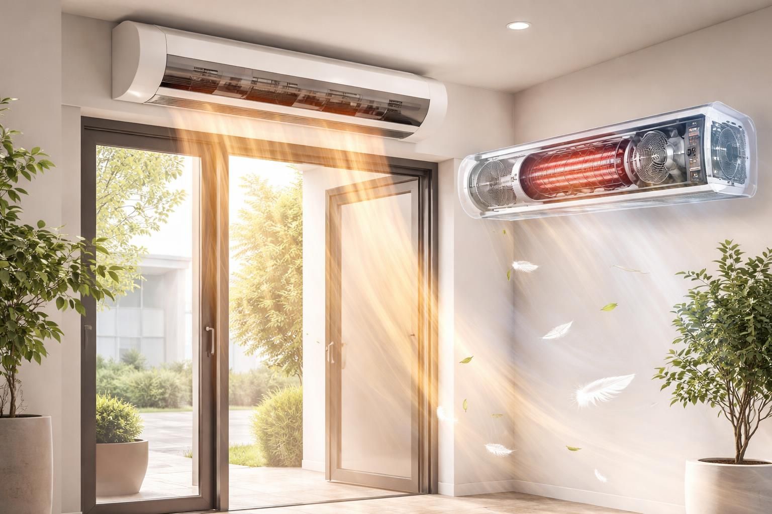 découvrez comment fonctionne un rideau d'air chaud silencieux, ses avantages et son fonctionnement pour un confort optimal et une isolation efficace.