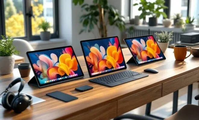 découvrez les 5 meilleures tablettes tactiles microsoft idéales pour le télétravail en 2026, alliant performance, mobilité et productivité pour vos besoins professionnels.