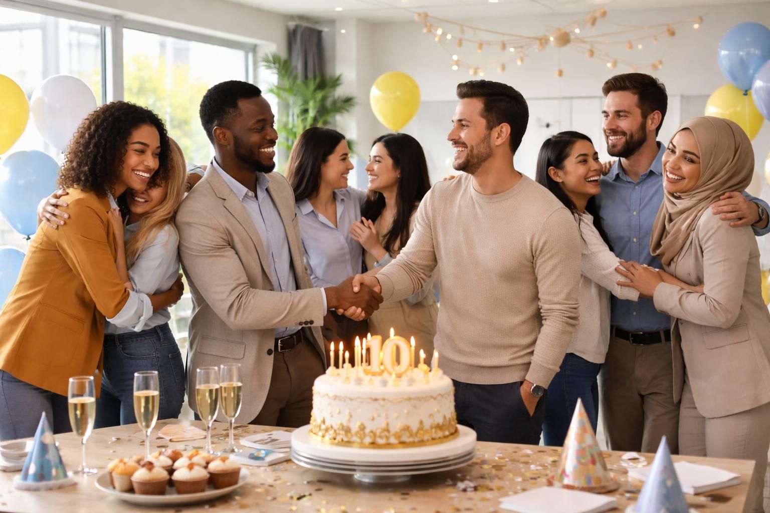 découvrez comment rédiger un texte d'anniversaire impactant pour célébrer les 10 ans de votre entreprise et renforcer la cohésion de vos équipes.