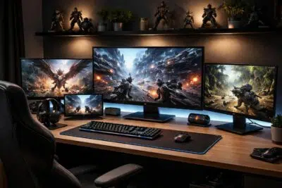découvrez les tailles d'écran d'ordinateur idéales pour une expérience de jeu optimale, alliant confort visuel et performance pour tous les gamers.