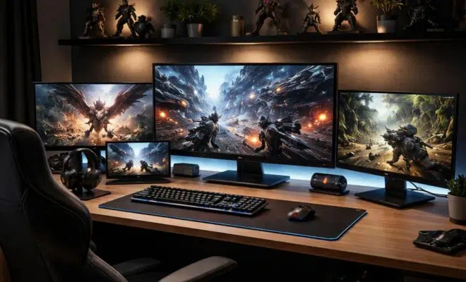 découvrez les tailles d'écran d'ordinateur idéales pour une expérience de jeu optimale, alliant confort visuel et performance pour tous les gamers.