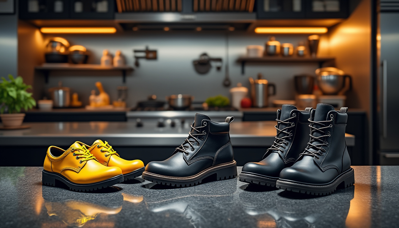 découvrez les normes essentielles des chaussures de sécurité pour cuisine afin de faire un choix éclairé avant votre achat. protégez vos pieds tout en garantissant confort et sécurité dans votre environnement de travail.
