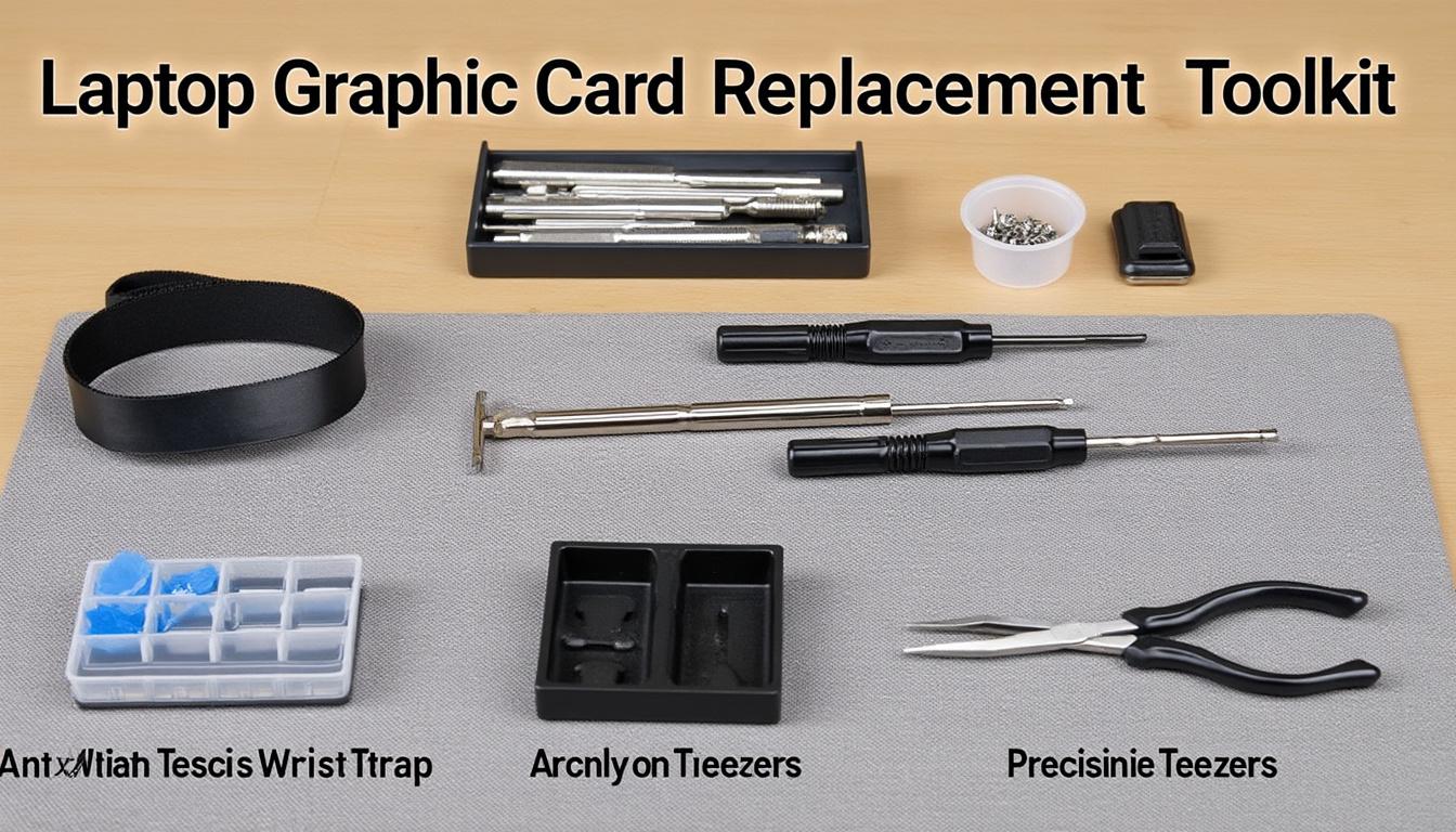 découvrez les outils indispensables pour remplacer facilement la carte graphique de votre pc portable asus. suivez notre guide étape par étape pour effectuer cette opération avec succès et améliorer les performances de votre ordinateur!