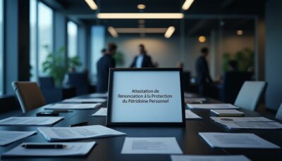découvrez comment obtenir une attestation de renonciation à la protection de votre patrimoine personnel. suivez nos conseils pratiques pour simplifier vos démarches et garantir une protection efficace de vos biens.