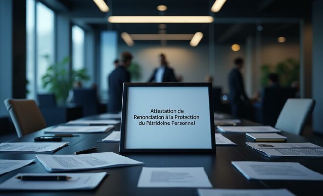 découvrez comment obtenir une attestation de renonciation à la protection de votre patrimoine personnel. suivez nos conseils pratiques pour simplifier vos démarches et garantir une protection efficace de vos biens.