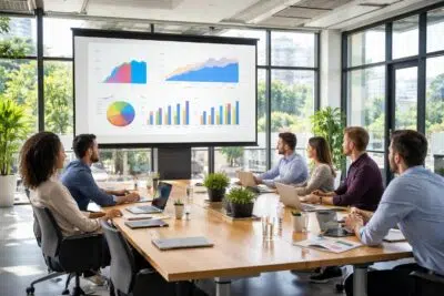 découvrez comment rendre un écran de projection lisible en plein jour dans un open space grâce à des astuces d'aménagement et de technologie adaptées à la lumière naturelle.