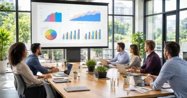 découvrez comment rendre un écran de projection lisible en plein jour dans un open space grâce à des astuces d'aménagement et de technologie adaptées à la lumière naturelle.