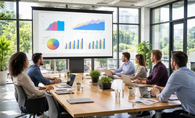 découvrez comment rendre un écran de projection lisible en plein jour dans un open space grâce à des astuces d'aménagement et de technologie adaptées à la lumière naturelle.