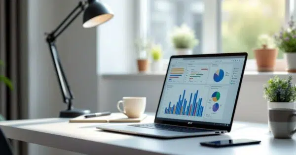 découvrez l'ordinateur portable acer 14 pouces, idéal pour la bureautique. optimisez vos tâches quotidiennes grâce à sa performance et sa portabilité.