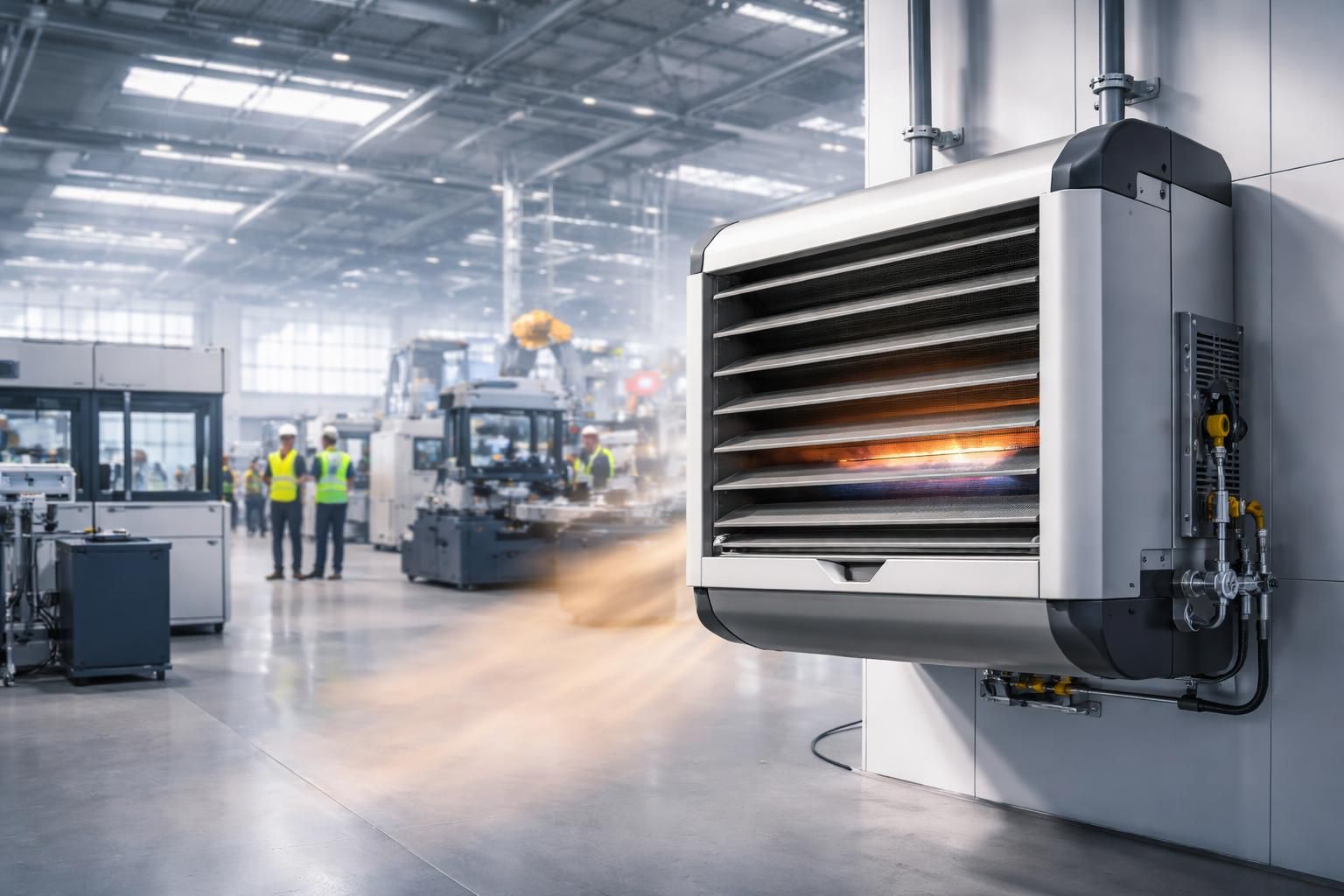 découvrez les avantages de l'aérotherme gaz pour l'industrie de demain : performance énergétique, fiabilité et solutions durables pour un chauffage industriel optimal.