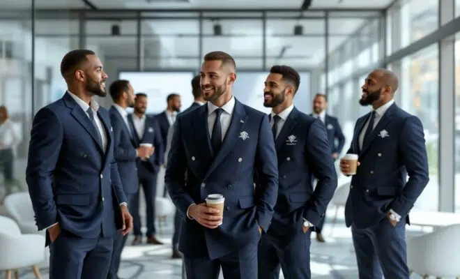 découvrez les avantages d'un blouson personnalisé homme avec logo pour vos événements professionnels : visibilité, cohésion d'équipe et image de marque renforcée.