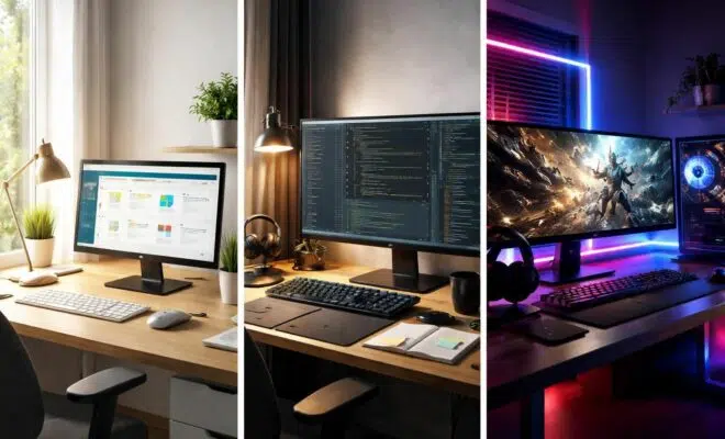 découvrez quelle taille d'écran choisir selon vos usages : bureautique, développement ou gaming, pour une expérience optimale et adaptée à vos besoins.