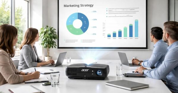 découvrez comment choisir un vidéoprojecteur acer adapté aux salles lumineuses pour des slides lisibles de jour, garantissant une présentation claire et professionnelle.