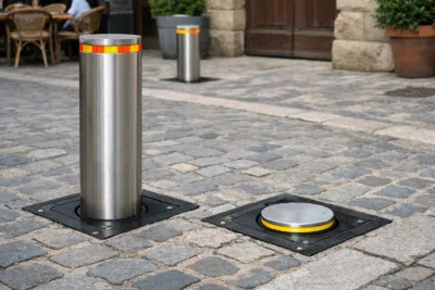 Système de borne escamotable