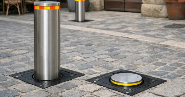 Système de borne escamotable