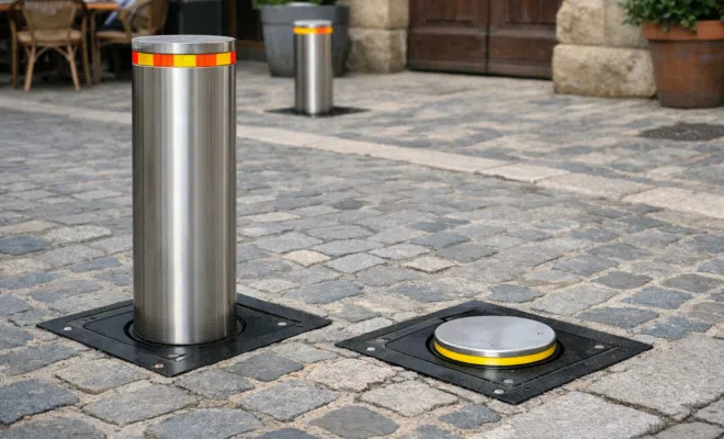 Système de borne escamotable