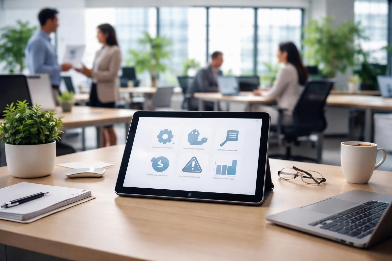 découvrez comment réduire les pannes de tablettes tactiles en open space grâce à un plan de maintenance simple et efficace.