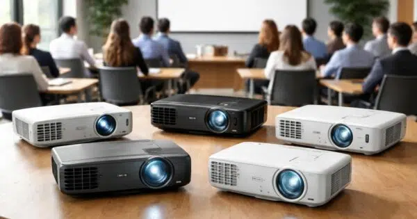 découvrez le top 5 des vidéoprojecteurs led benq parfaits pour des présentations et événements réunissant de 10 à 20 personnes, alliant performance et qualité d'image.