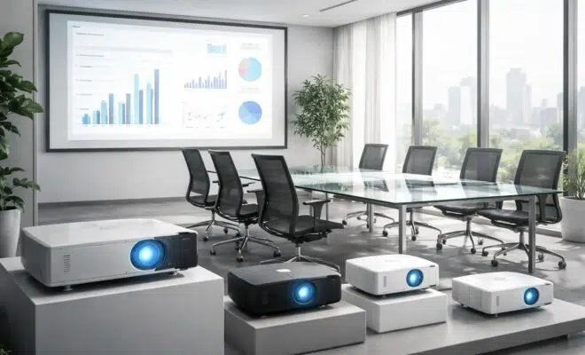 découvrez notre sélection des 5 meilleurs vidéoprojecteurs led offrant un excellent rapport qualité/prix, idéaux pour les besoins des entreprises.