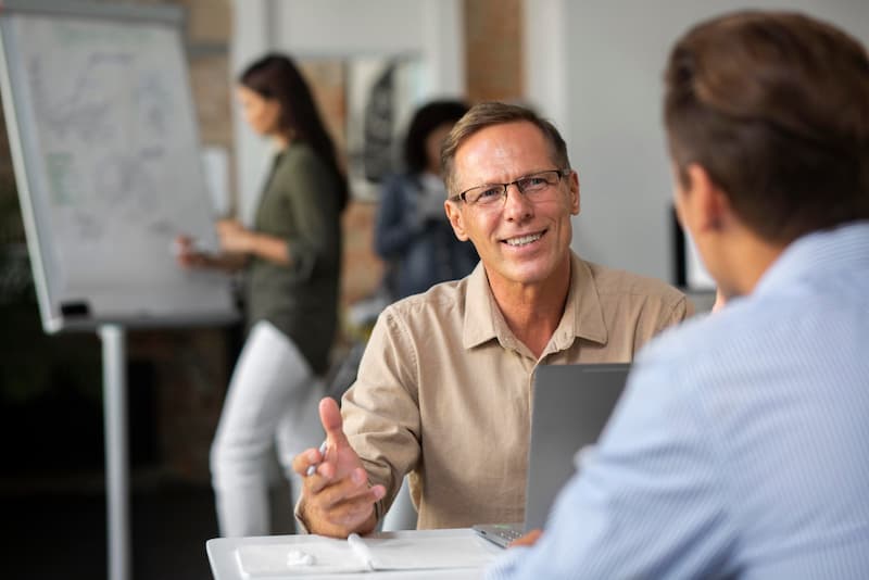 Un interview durant une formation en coaching