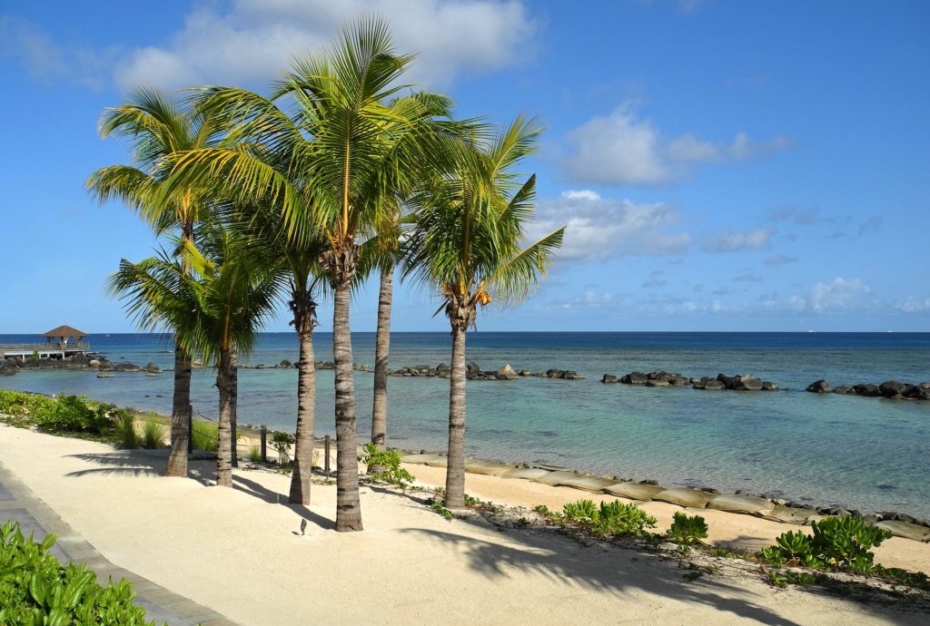 Vacance et plage à l'ile Maurice