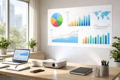 découvrez comment choisir et utiliser un vidéoprojecteur de bureau pour obtenir une image nette même en plein jour. astuces et conseils pour une projection optimale.