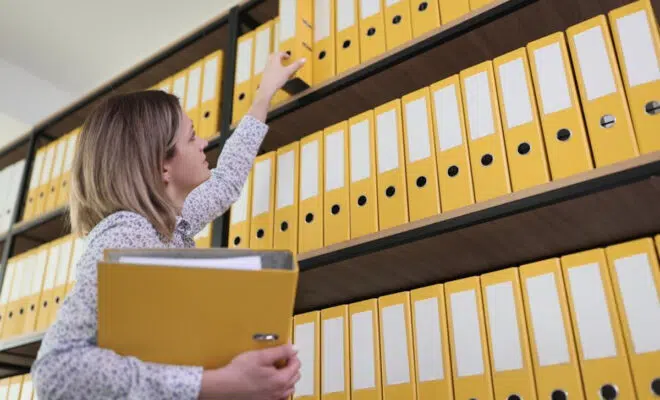 archivage document entreprise