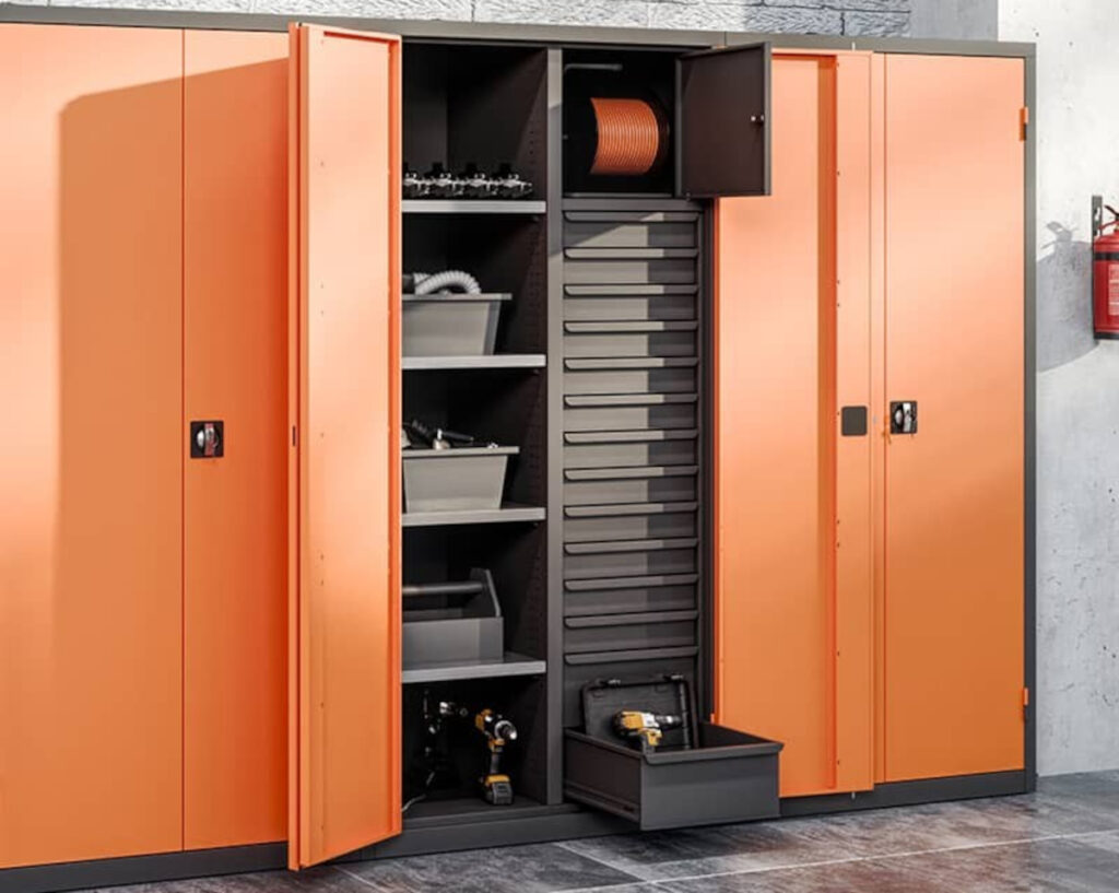 armoire atelier métallique