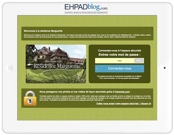 blog ehpad sécurisé