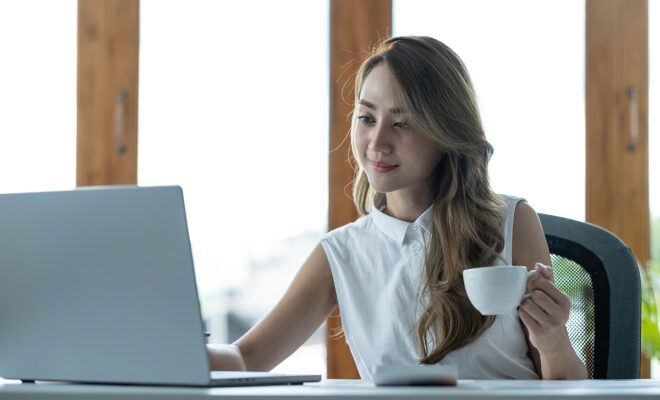 café au bureau