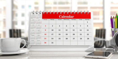 calendrier entreprise