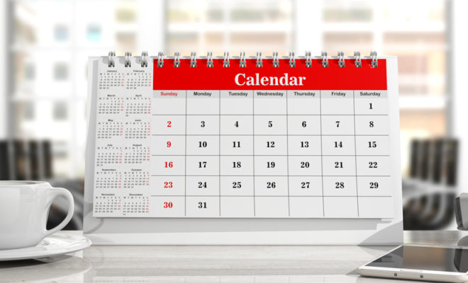 calendrier entreprise