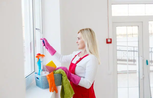 comment bien laver des vitres en entreprise