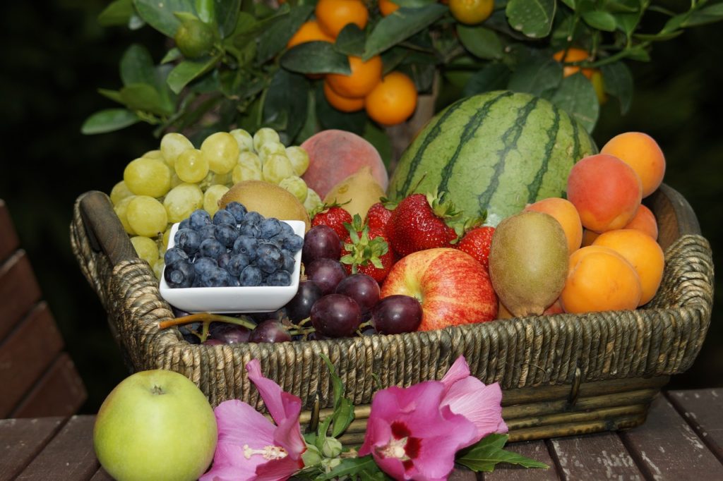 corbeille de fruits