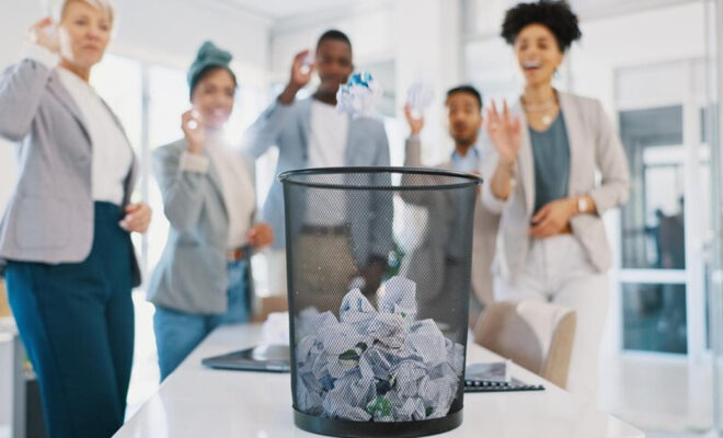 déchets bureaux