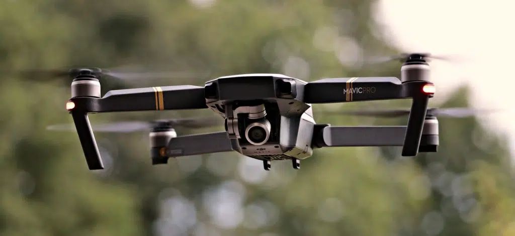 Drone pour un événement