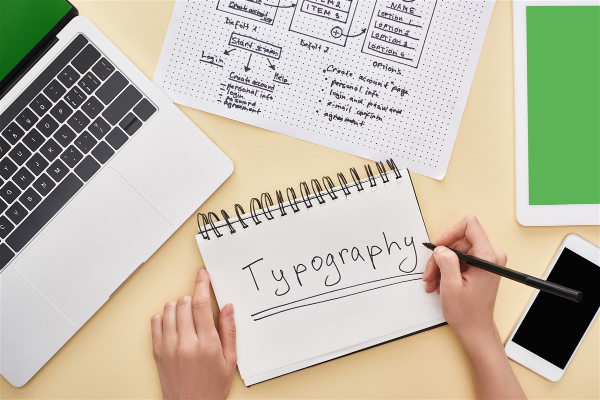 evolution de la typographie