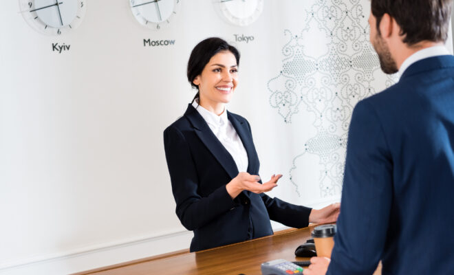 hôtesses en entreprise