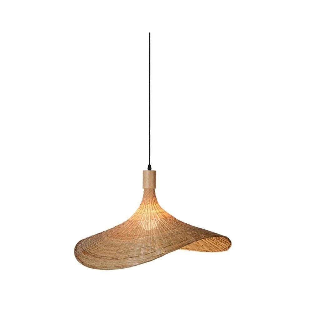 lampe rotin